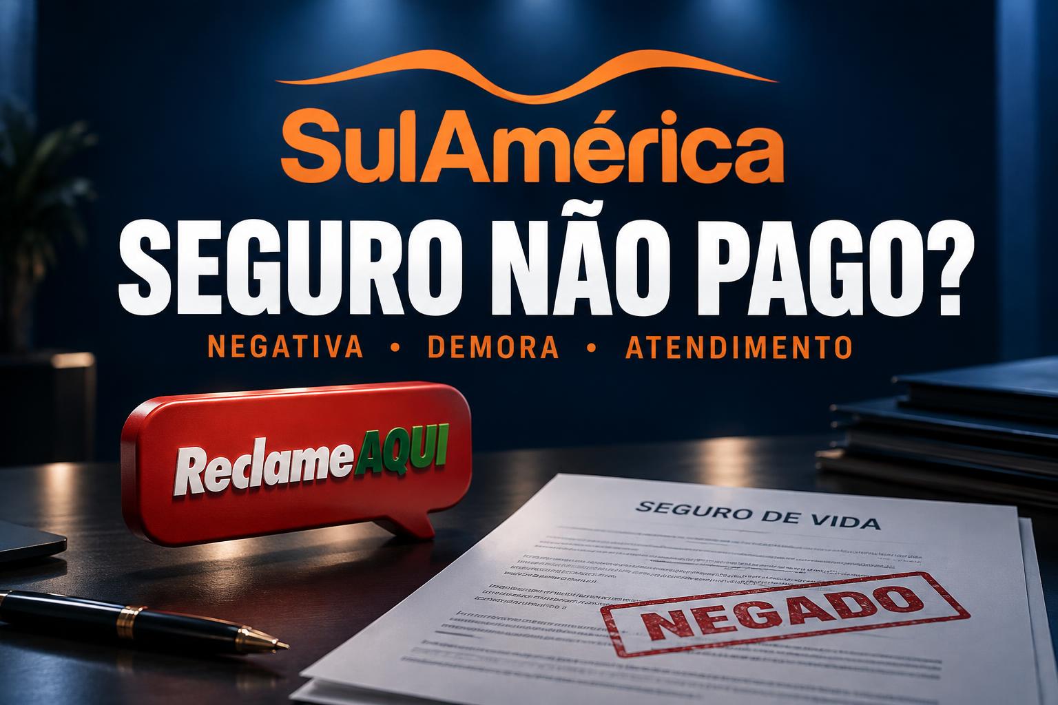 SulAmérica Vida no Reclame Aqui: veja isso sobre seguro não recebido e demora no pagamento