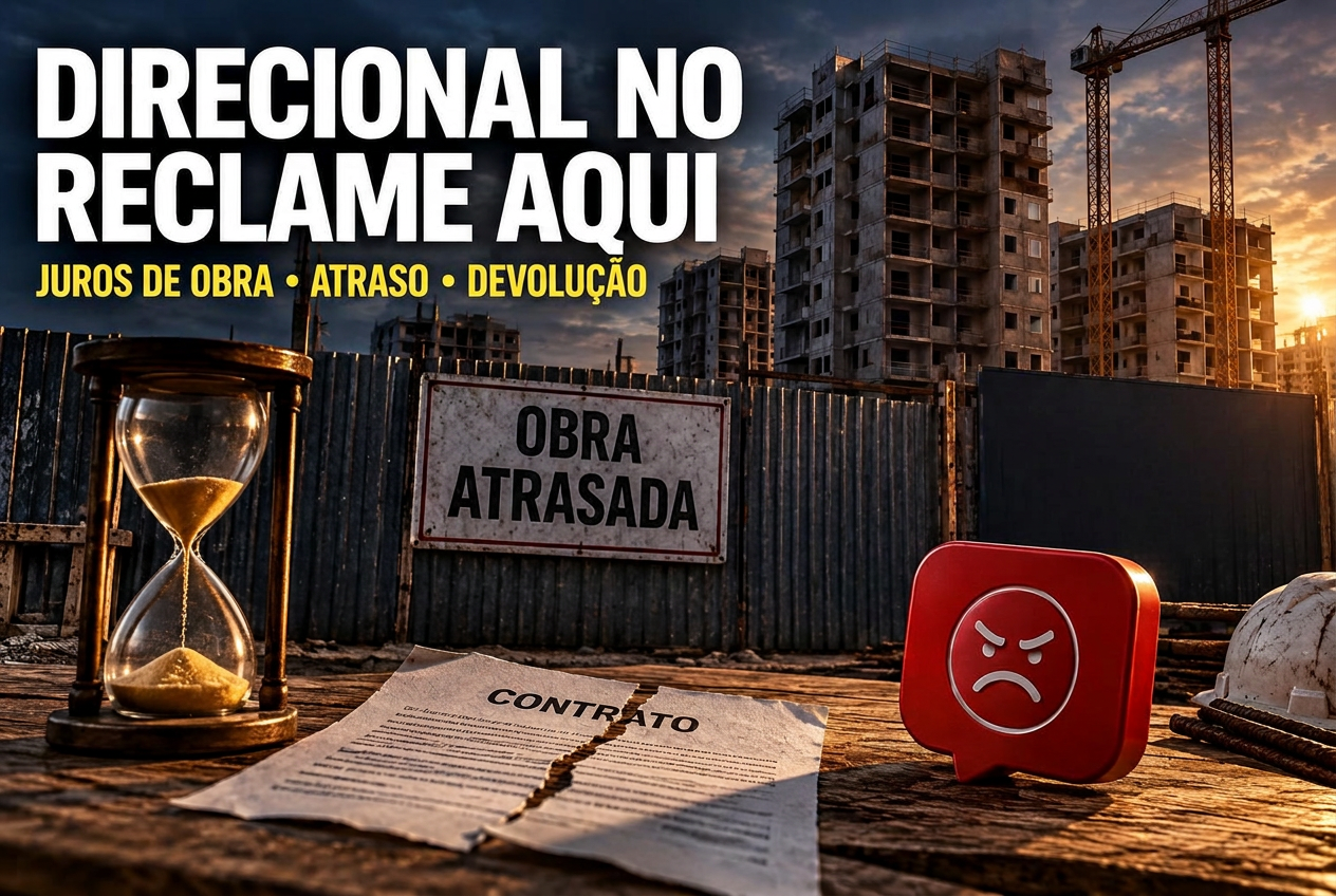 Direcional no Reclame Aqui: veja isso antes de reclamar de distrato ou atraso na entrega