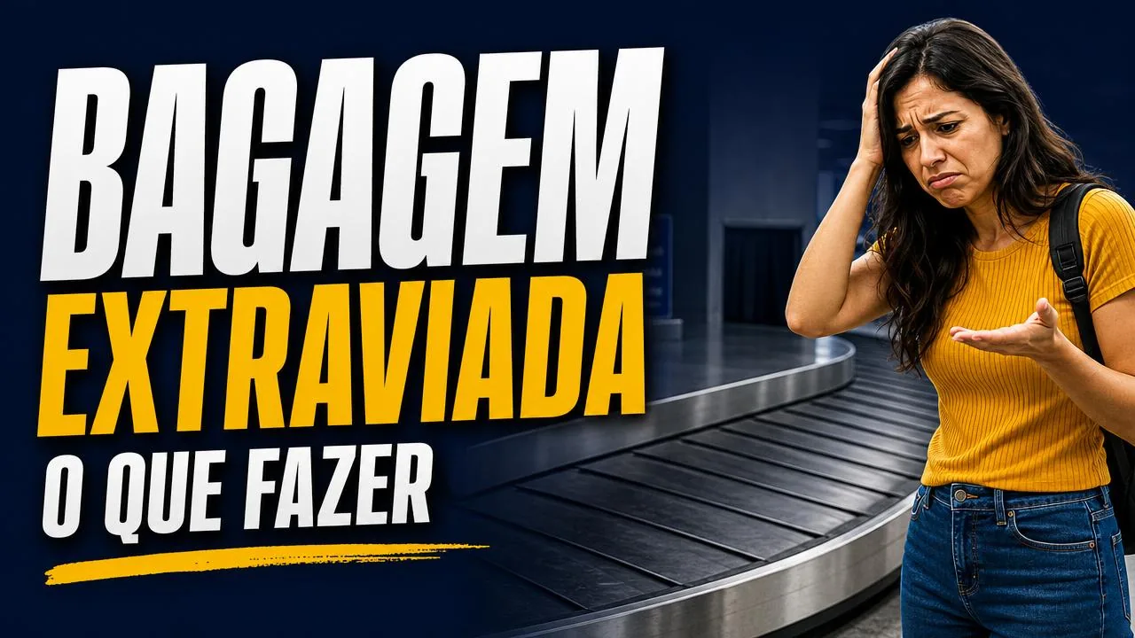Bagagem extraviada ou danificada: Direitos dos Passageiros
