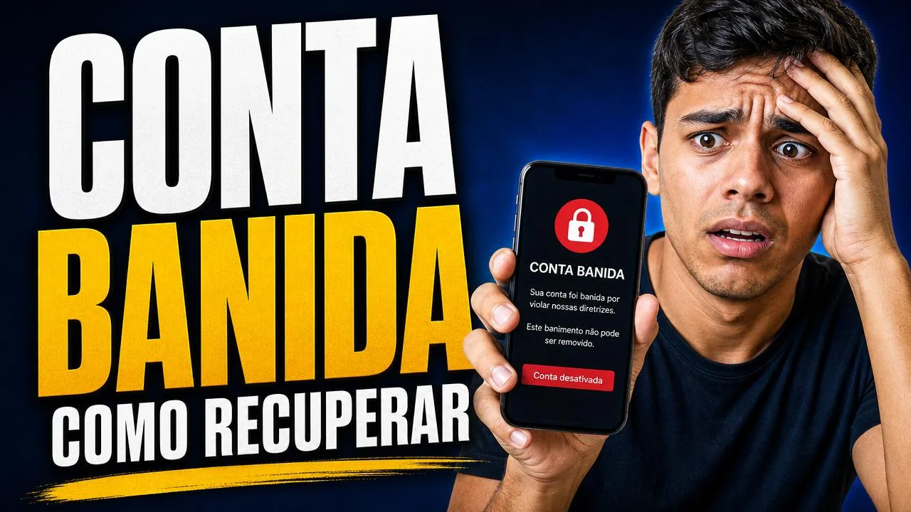 WhatsApp BANIDO! Como TENTAR RECUPERAR a sua CONTA banida com o Próprio WHATSAPP