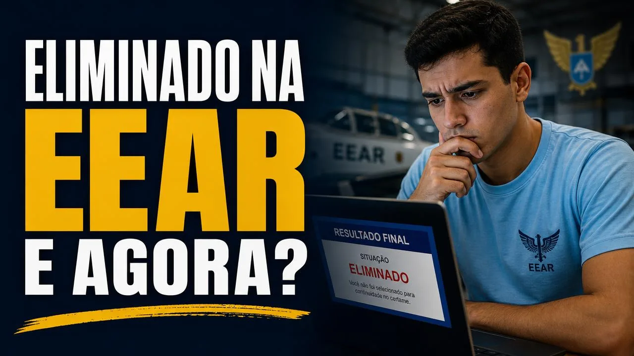 Eliminado na EEAR: recurso, questão anulada e as etapas que mais reprovam