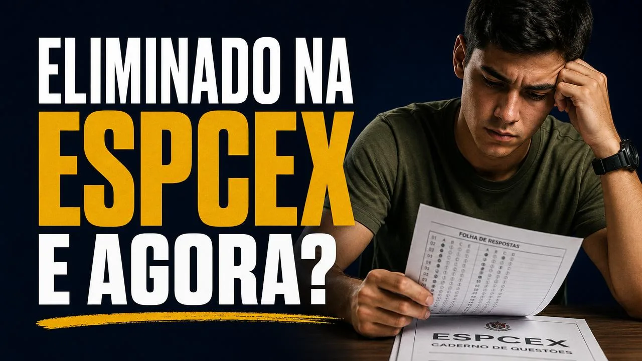 Eliminado na EsPCEx: recurso de gabarito, saúde e TAF no concurso do Exército