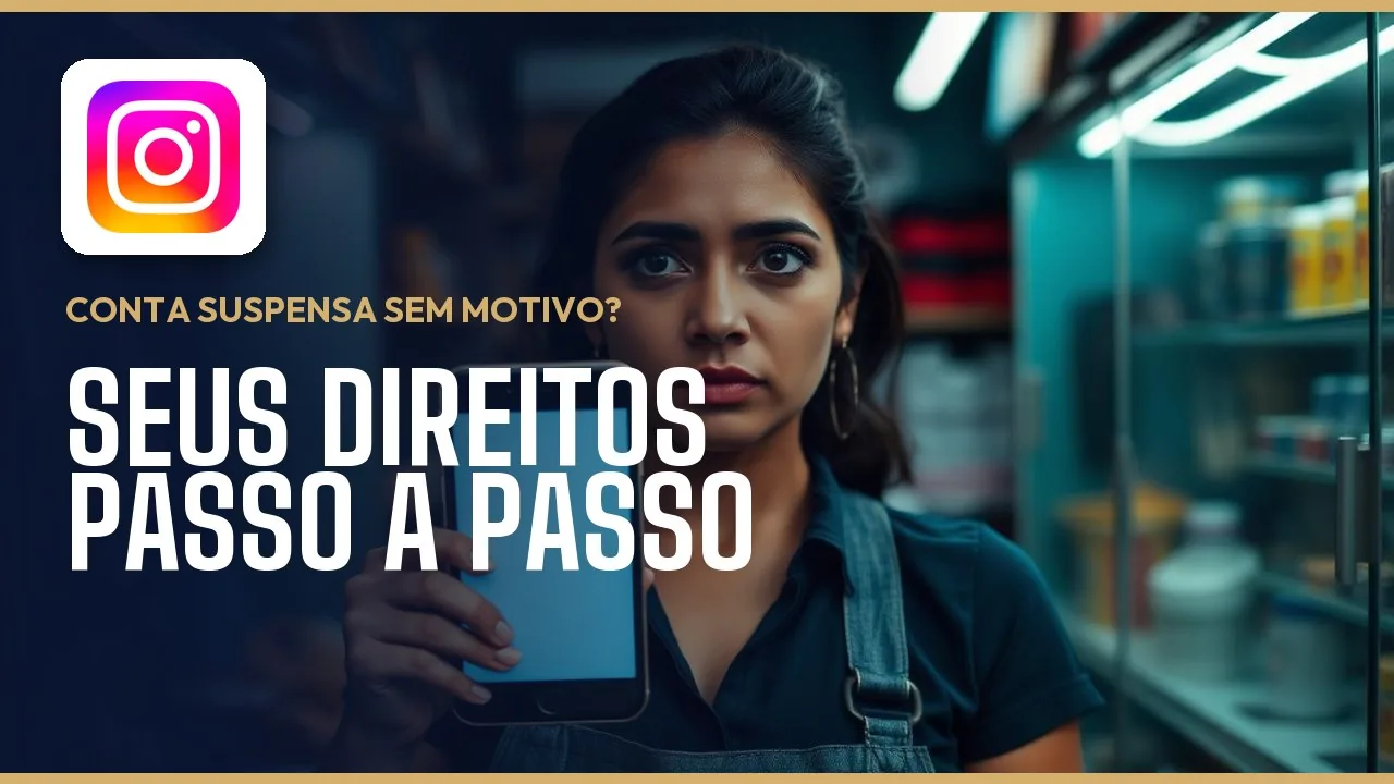 Conta do Instagram suspensa sem motivo: o que fazer quando o bloqueio parece indevido