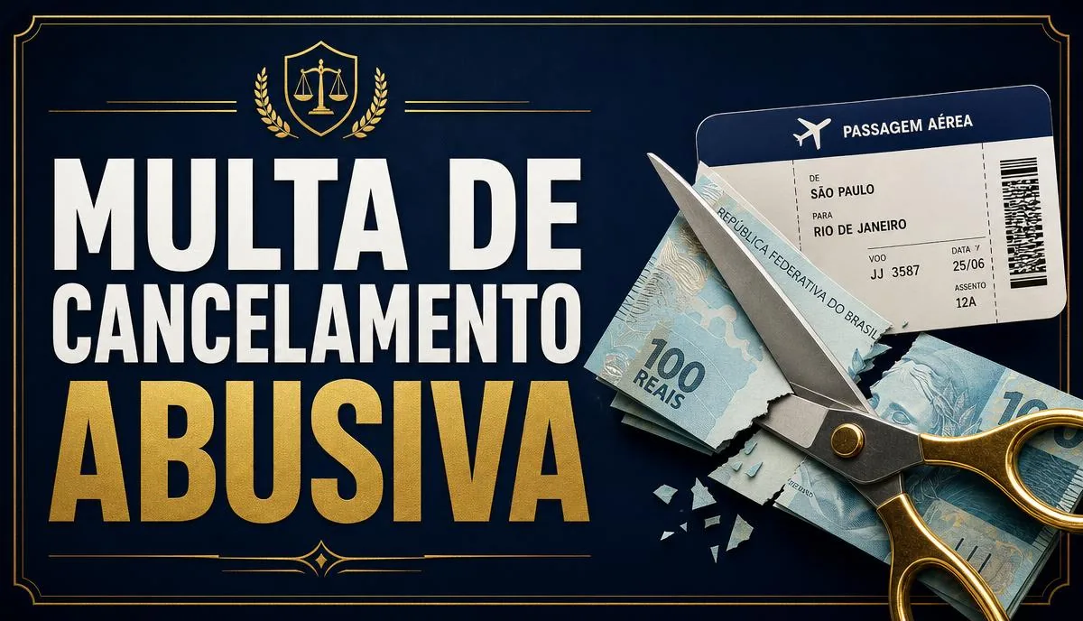 Multa de cancelamento e remarcação: quando a retenção da companhia é abusiva
