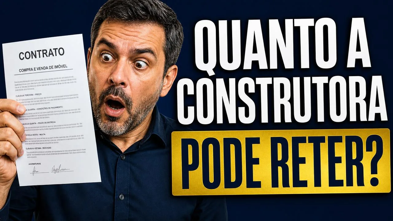 Quanto a construtora pode reter no distrato? Entenda a conta antes de aceitar a proposta