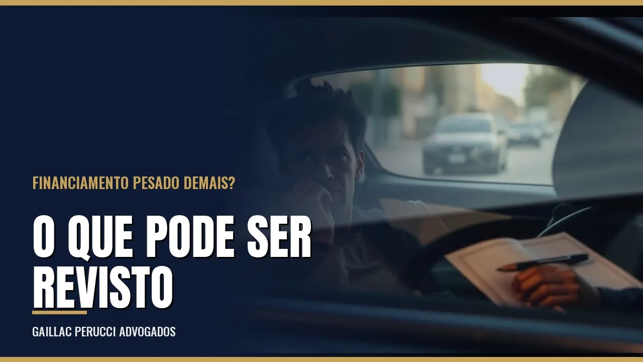 Revisional de financiamento de veículo: juros, tarifas e o que realmente pode ser discutido
