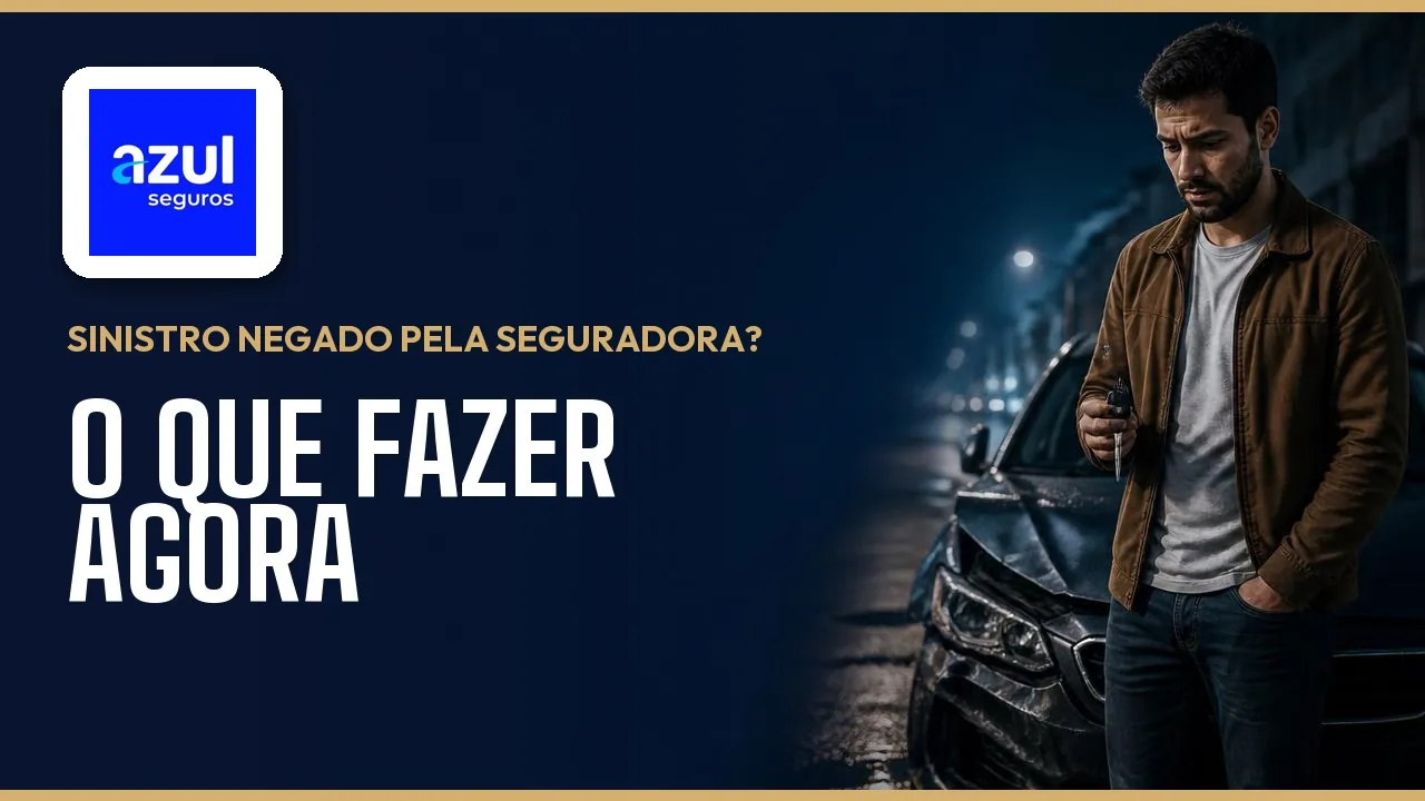 Azul Seguros negou o sinistro do seu carro? Entenda os motivos e o que fazer