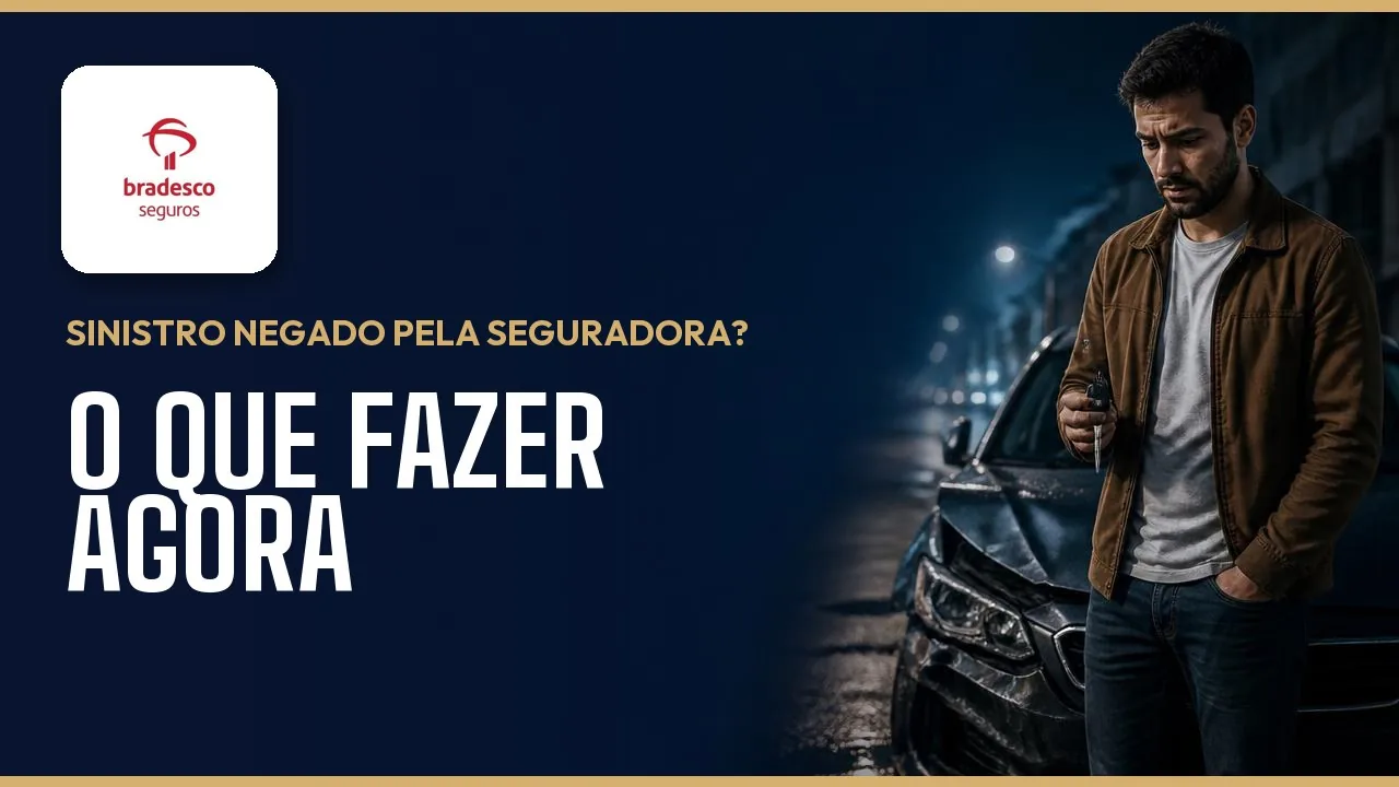 Bradesco Seguros negou o sinistro do seu carro? Entenda os motivos e o que fazer