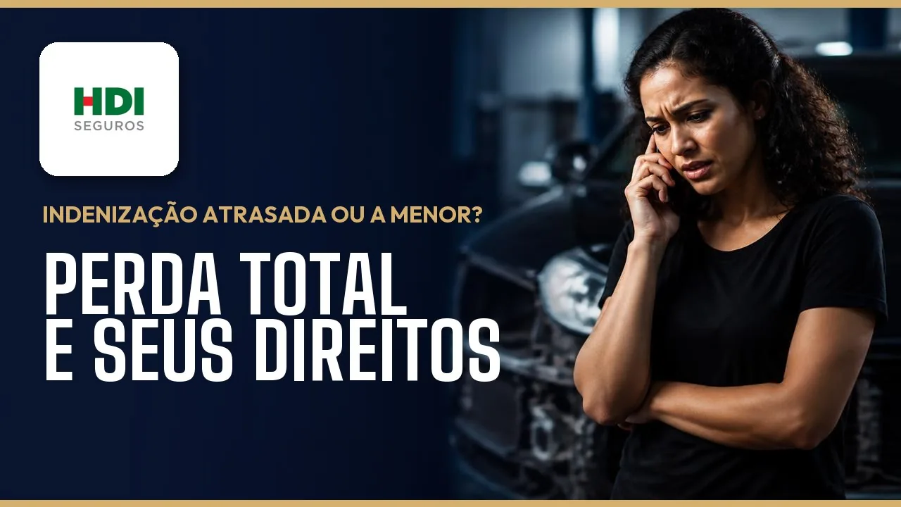 Indenização atrasada ou abaixo da tabela na HDI Seguros: perda total e seus direitos
