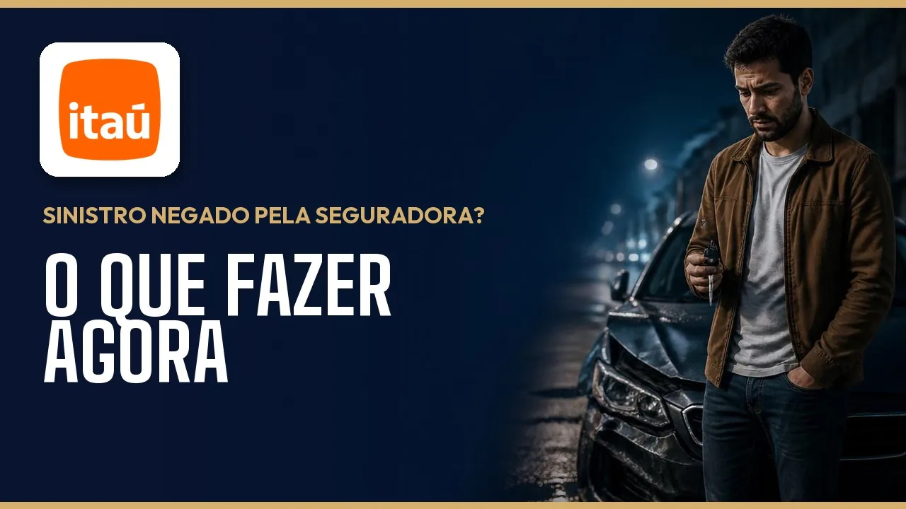 Itaú Seguros Auto negou o sinistro do seu carro? Entenda os motivos e o que fazer