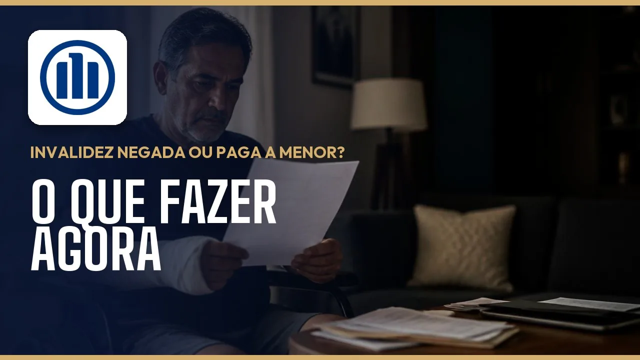 Invalidez negada ou paga a menor pela Allianz Vida: como entender e reagir