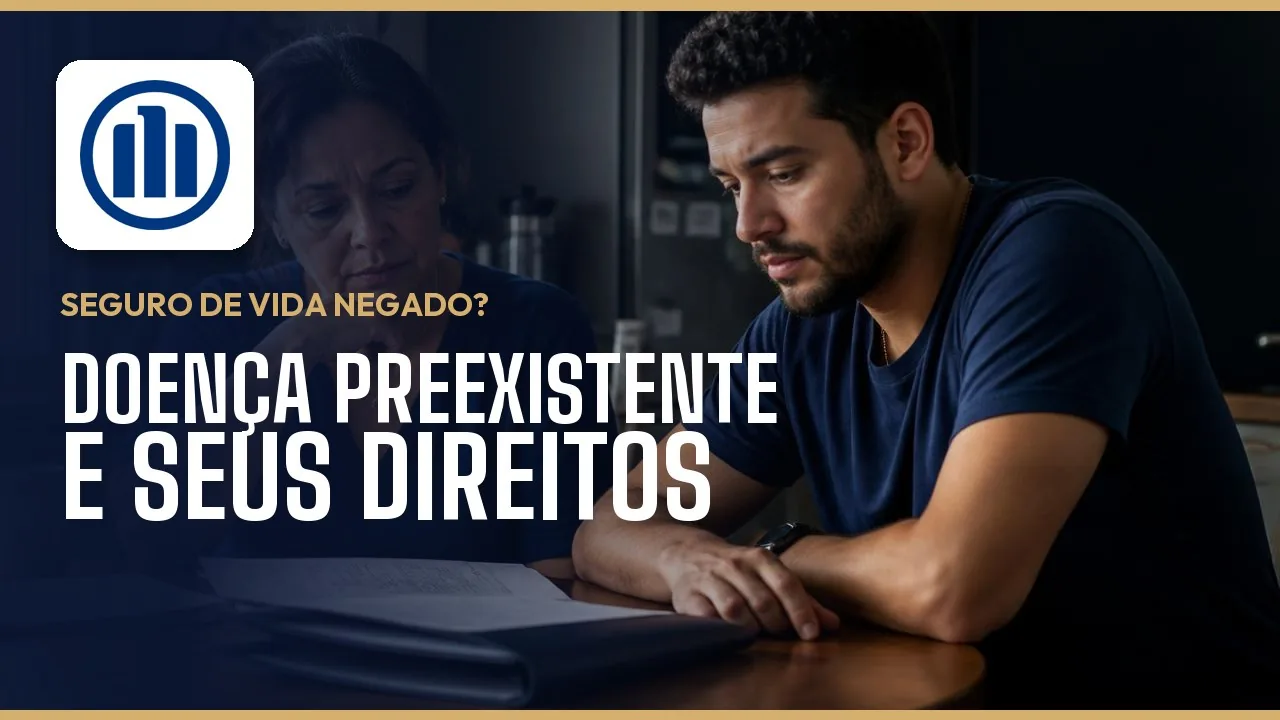 Seguro de vida negado pela Allianz Vida? Doença preexistente, carência e o que fazer