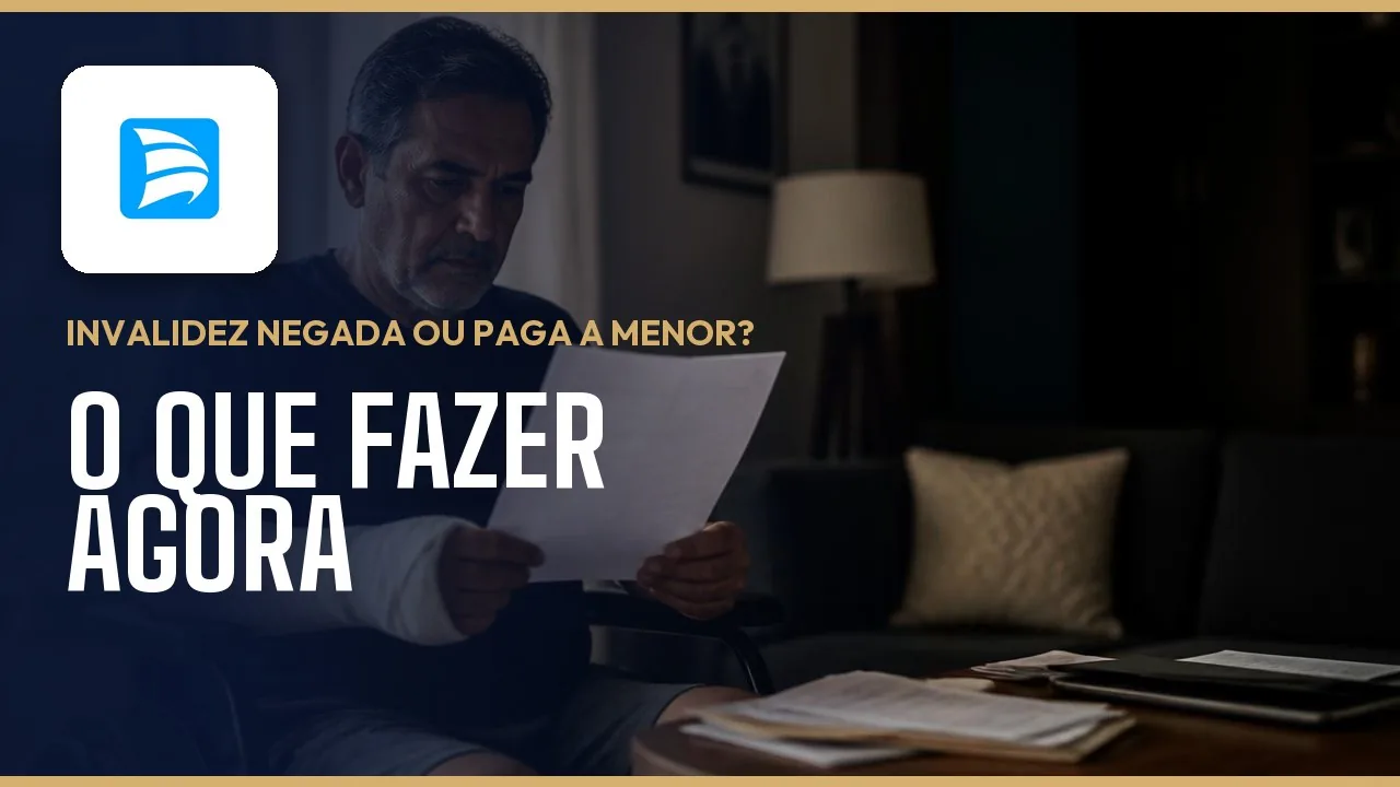 Invalidez negada ou paga a menor pela Porto Seguro Vida: como entender e reagir