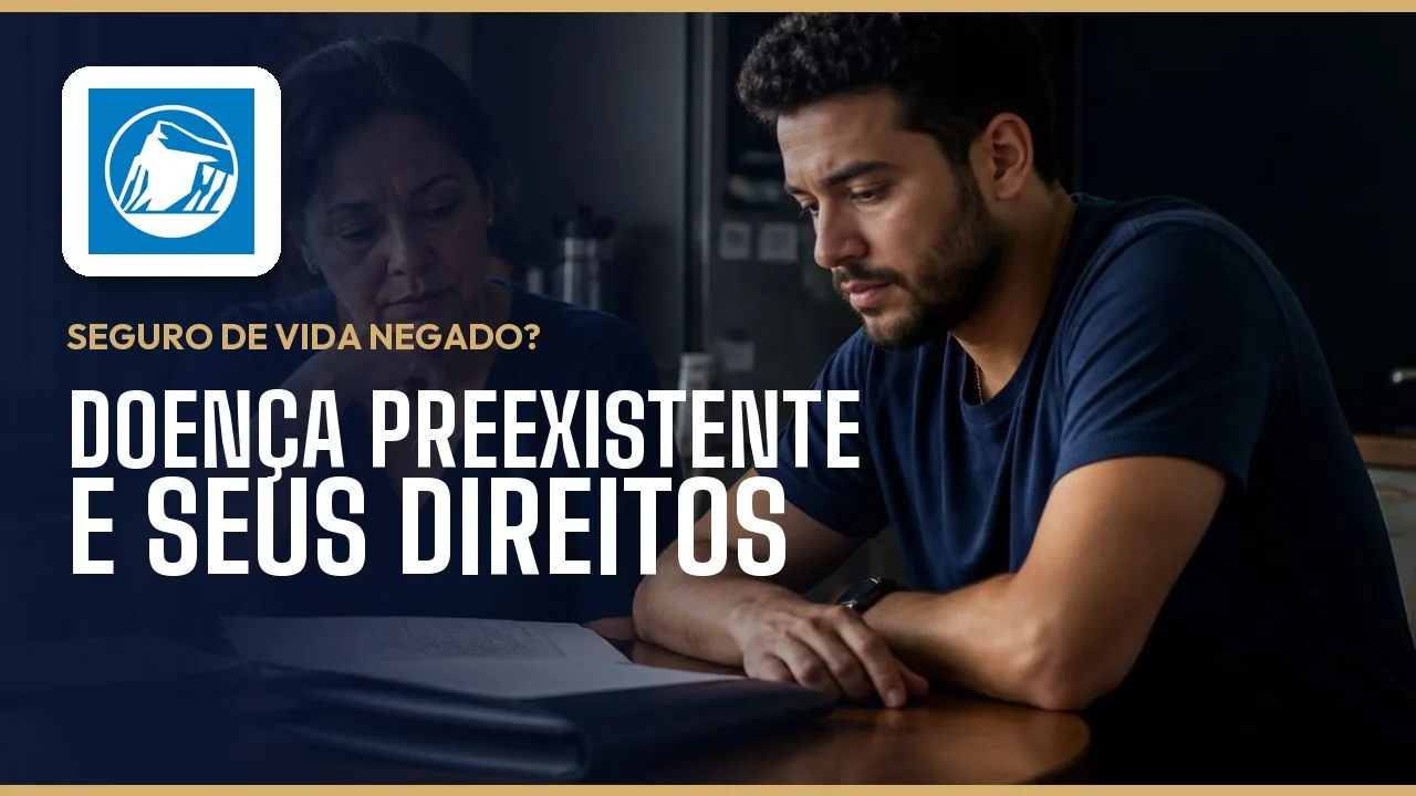 Seguro de vida negado pela Prudential do Brasil? Doença preexistente, carência e o que fazer