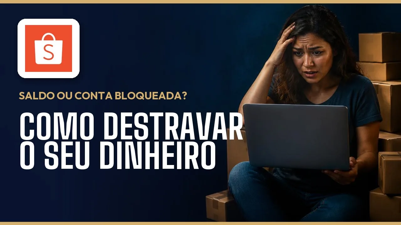 Saldo retido em Shopee, Hotmart, Magalu, TikTok Shop e AdSense: o guia do dinheiro bloqueado nas plataformas