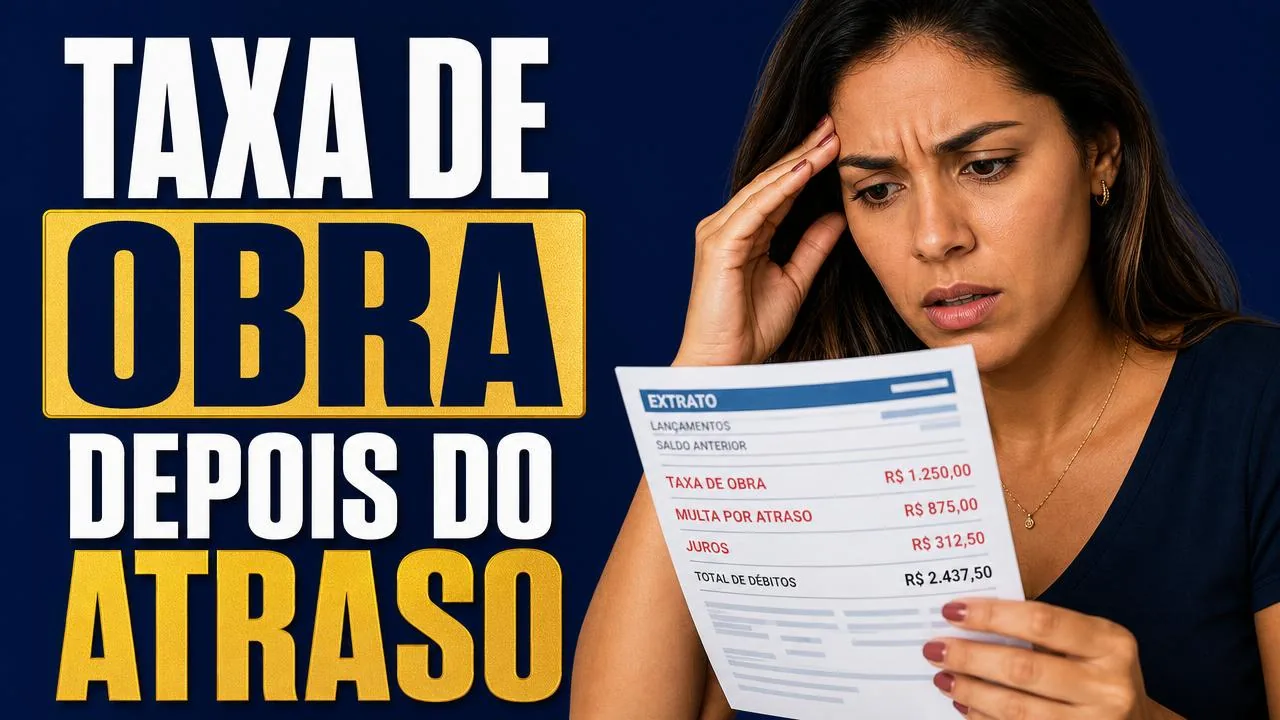 Taxa de evolução de obra e juros antes das chaves: o que a construtora pode cobrar depois do atraso