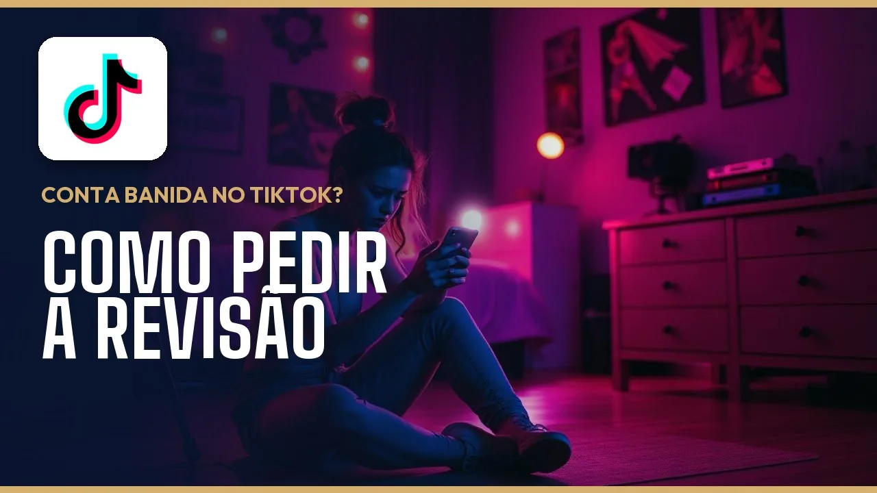 Conta banida no TikTok: como pedir a revisão do banimento permanente