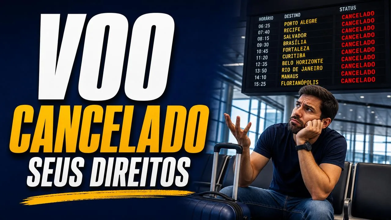 Voo atrasado: Direitos dos Passageiros Compensação