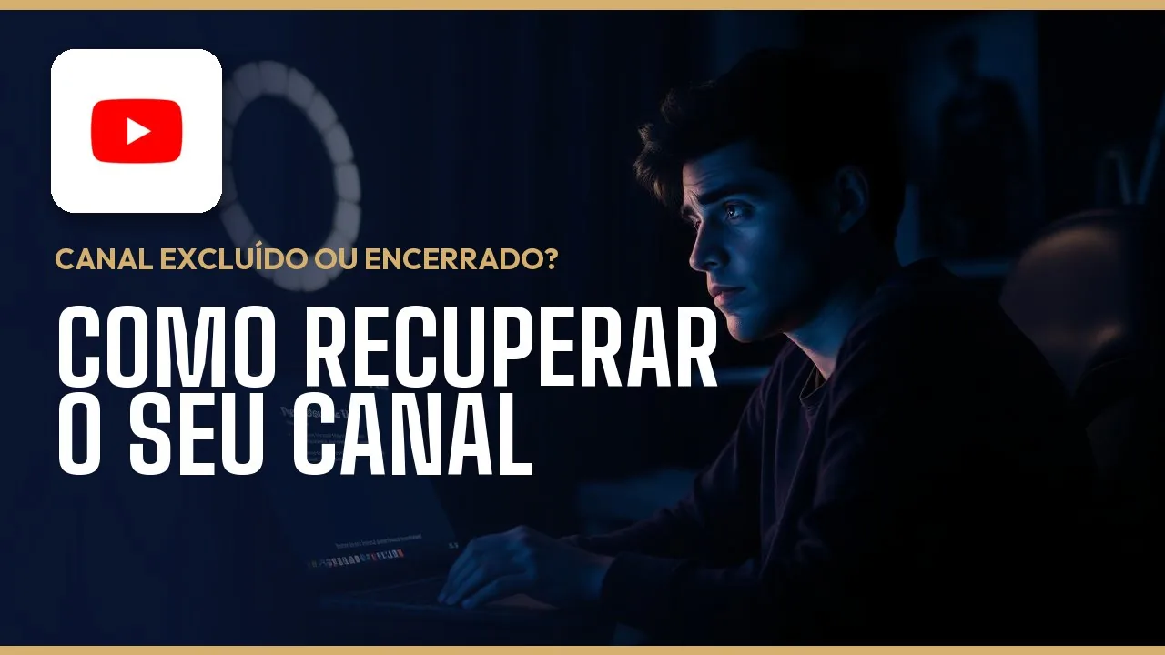 Canal do YouTube excluído: como recuperar e o que fazer quando o encerramento vem sem explicação